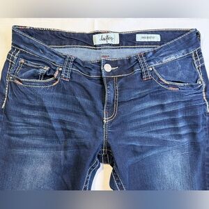 Daytrip Women's Buckle Blue Jeans- Size 33L